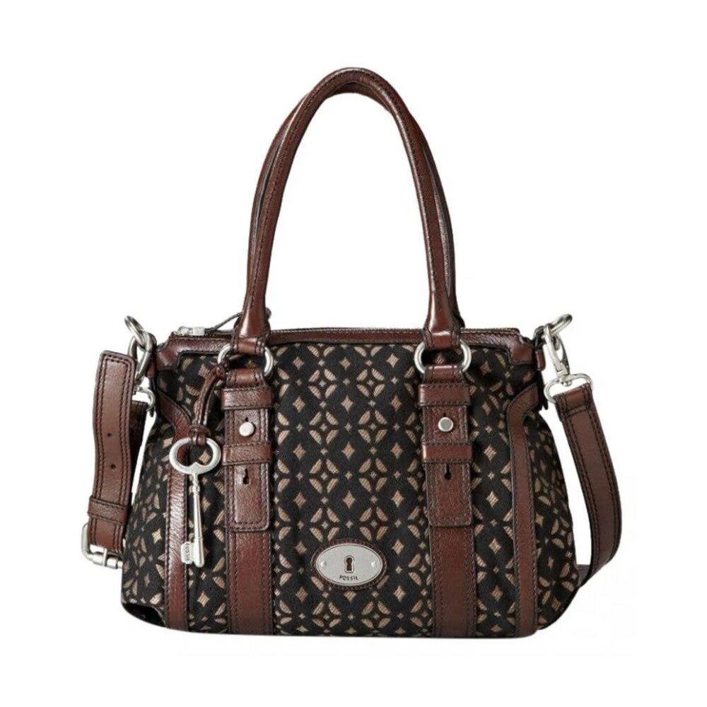 Fossil Maddox Signature Satchel - image 1